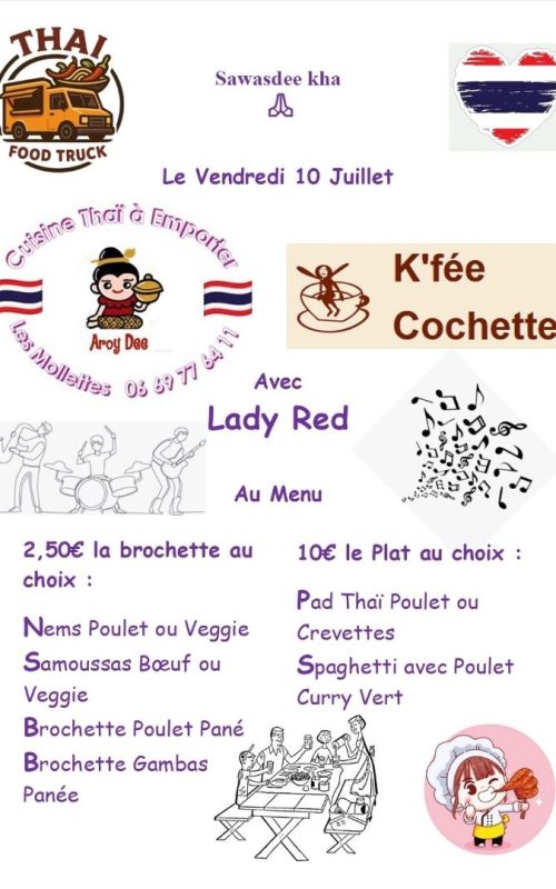 lady RED et foodtruck